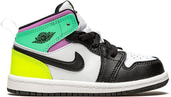 Jordan Kids Air Jordan 1 TD Mid sneakers Wit