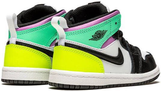 Jordan Kids Air Jordan 1 TD Mid sneakers Wit