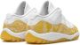 Jordan Kids "Air Jordan 11 Low Yellow Snakeskin sneakers" Wit - Thumbnail 3