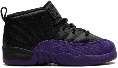 Jordan Kids "Air Jordan 12 Field Purple sneakers" Zwart