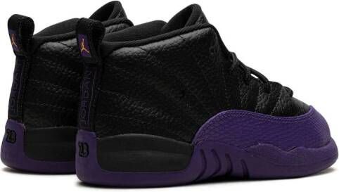 Jordan Kids "Air Jordan 12 Field Purple sneakers" Zwart