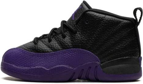 Jordan Kids "Air Jordan 12 Field Purple sneakers" Zwart