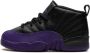 Jordan Kids "Air Jordan 12 Field Purple sneakers" Zwart - Thumbnail 5