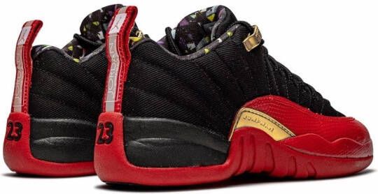 Jordan Kids "Air Jordan 12 Retro Low Super Bowl sneakers" Zwart