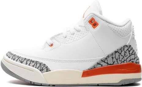 Jordan Kids Air Jordan 3 Retro "Georgia Peach" sneakers Wit