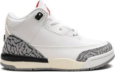 Jordan Kids "Air Jordan 3 White Cement 3 Reimagined 2023 sneakers" Wit