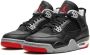 Jordan Kids Air Jordan 4 "Bred Reimagined" sneakers Zwart - Thumbnail 5