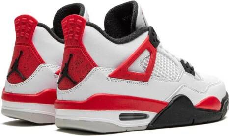 Jordan Kids "Air Jordan 4 Cement Grey sneakers" Wit