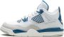 Jordan Kids Air Jordan 4 'Military Blue' sneakers Wit - Thumbnail 5