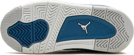 Jordan Kids Air Jordan 4 'Military Blue' sneakers Wit