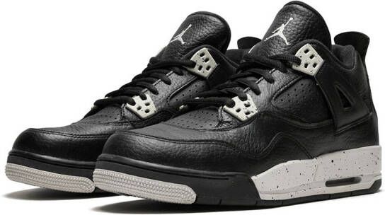 Jordan Kids Air Jordan 4 Retro BG sneakers Zwart