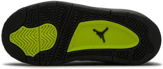 Jordan Kids Air Jordan 4 Retro Neon sneakers Grijs