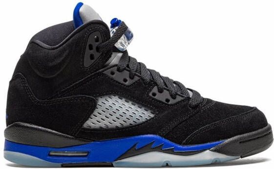 Jordan Kids Air Jordan 5 Retro 'Racer Blue' sneakers Zwart