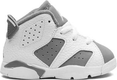 Jordan Kids "Air Jordan 6 Mid BG Cool Grey sneakers" Wit