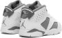 Jordan Kids "Air Jordan 6 Mid BG Cool Grey sneakers" Wit - Thumbnail 3