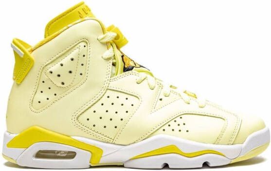 Jordan Kids Air Jordan 6 sneakers Geel