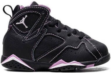 Jordan Kids "Air Jordan 7 Mid Barely Grape sneakers" Zwart