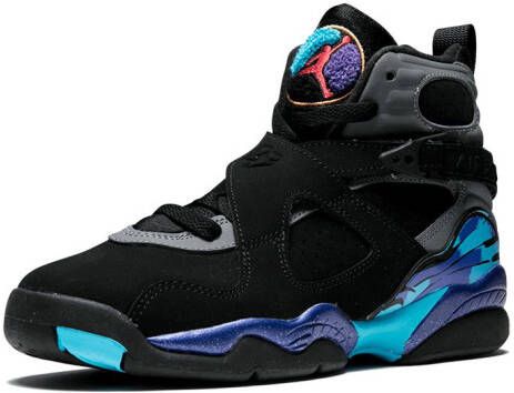 Jordan Kids Air Jordan 8 Retro sneakers Zwart