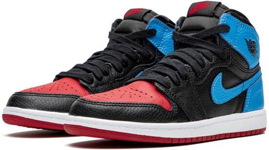 Jordan Kids Jordan 1 high-top sneakers Zwart