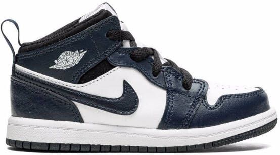 Jordan Kids Jordan 1 Mid sneakers Blauw