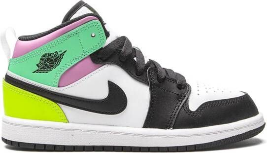 Jordan Kids Jordan 1 Mid sneakers Wit