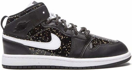 Jordan Kids Jordan 1 Mid sneakers Zwart