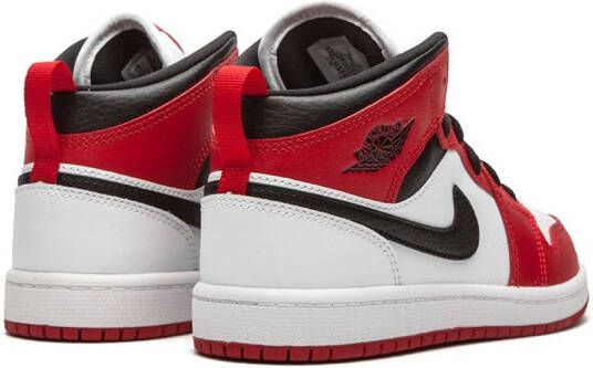 Jordan Kids Jordan 1 mid-top sneakers Wit