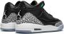 Jordan Kids "Jordan 3 Retro Electric Green sneakers" Zwart - Thumbnail 3