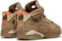 Jordan Kids "x Travis Scott Air Jordan 6 Retro British Khaki sneakers" Bruin - Thumbnail 3