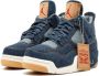 Jordan Nike x Levi's Air 4 Retro sneakers Blauw - Thumbnail 2
