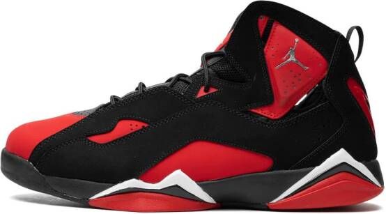 Jordan True Flight "Black Red" sneakers Zwart