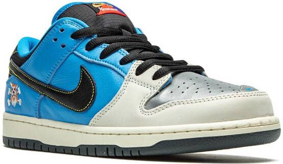 Jordan x Instant Skateboards SB Dunk Low Pro sneakers Blauw