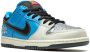 Jordan x Instant Skateboards SB Dunk Low Pro sneakers Blauw - Thumbnail 2