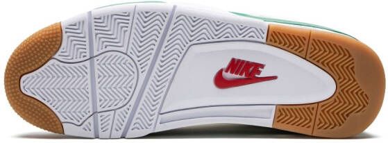 Jordan x Nike SB Air 4 sneakers Wit