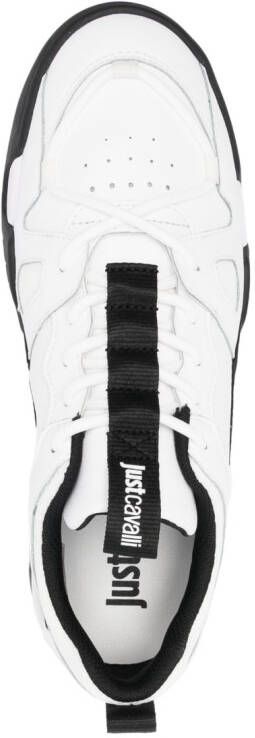 Just Cavalli Sneakers met logoprint Wit