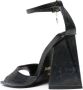 Just Cavalli Sandalen met slangenleer-effect Zwart - Thumbnail 3