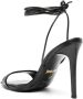 Just Cavalli Sandalen met slangenleer-effect Zwart - Thumbnail 3