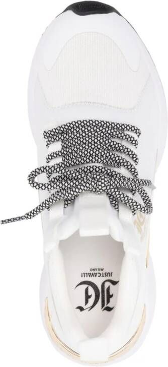 Just Cavalli Sneakers met logoprint Wit