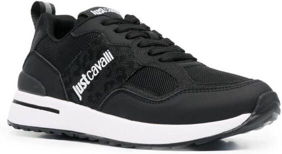 Just Cavalli Sneakers met logoprint Zwart