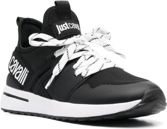 Just Cavalli Sneakers met logoprint Zwart