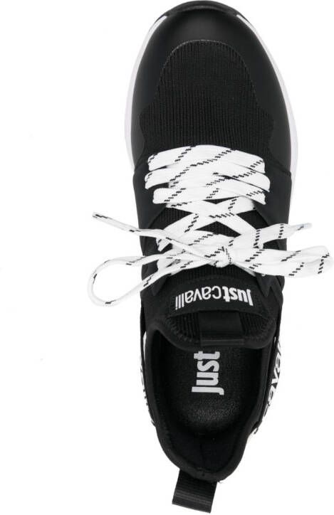 Just Cavalli Sneakers met logoprint Zwart