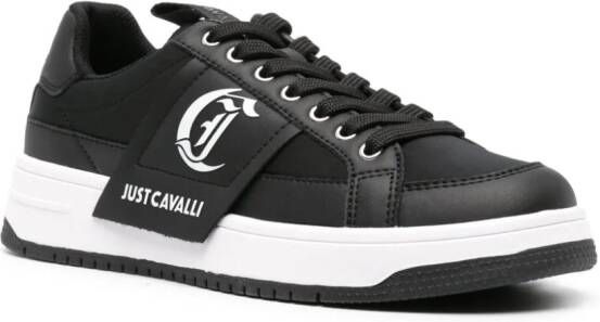 Just Cavalli Sneakers met logoprint Zwart