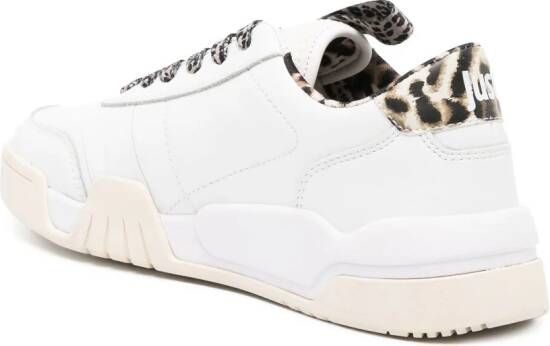 Just Cavalli Tiger Head low-top sneakers Wit