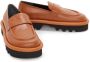 JW Anderson Bumper-Tube loafers met geribbelde zool Bruin - Thumbnail 2