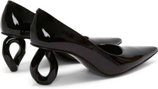 JW Anderson Katrin leren pumps Zwart