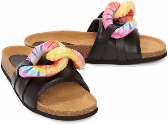 JW Anderson Sandalen met schakeldetail Zwart