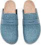 JW Anderson Geweven raffia loafer muiltjes Blauw - Thumbnail 4