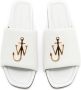 JW Anderson JW Anchor slippers met logoplakkaat Wit - Thumbnail 3