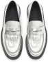 JW Anderson Loafers met geborduurd logo Zilver - Thumbnail 4