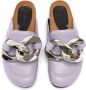 JW Anderson Loafers met schakeldetail Paars - Thumbnail 4